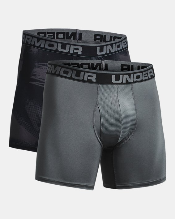 Men's UA Original Series Printed Boxerjock® 2-Pack, Black, pdpMainDesktop image number 2